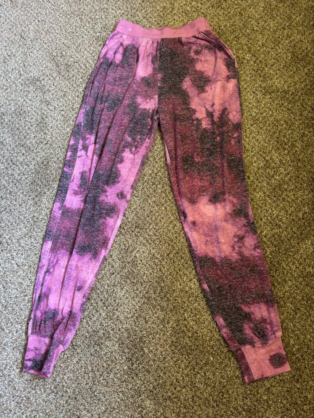 PINK Victoria's Secret Tie Dye Jogger Sweatpants XS